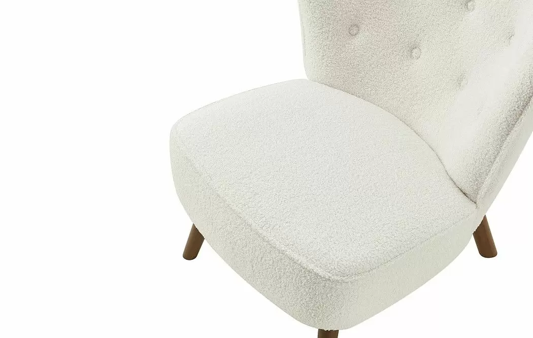 Кресло Gladys, слоновая кость/орех - фото 4