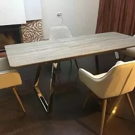 Стул Anita, светло-бежевый/дуб