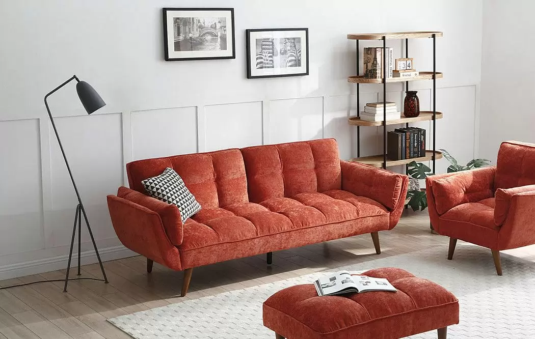 Диван-кровать Annabel, паприка