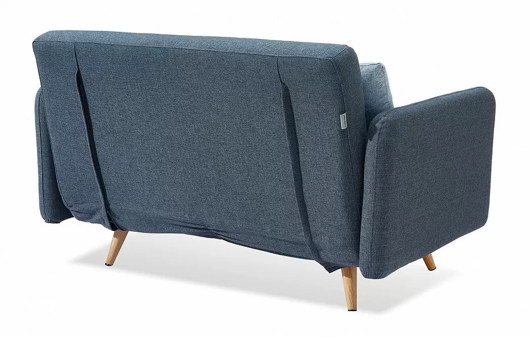 Диван-кровать Cardiff, синий/голубой меланж - фото 10