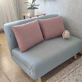 Комплект мягкой мебели Rosy, мята/коралловый