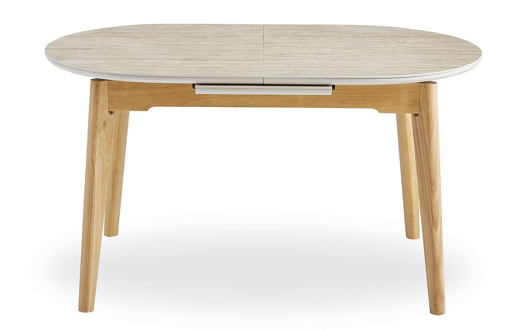 Стол раскладной Elsa 140-180, керамика травертин - фото 4