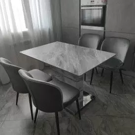 Стул Alexa, серый/черный