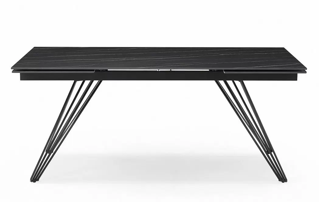 Стол раскладной Parma 180-280, черная керамика - фото 5