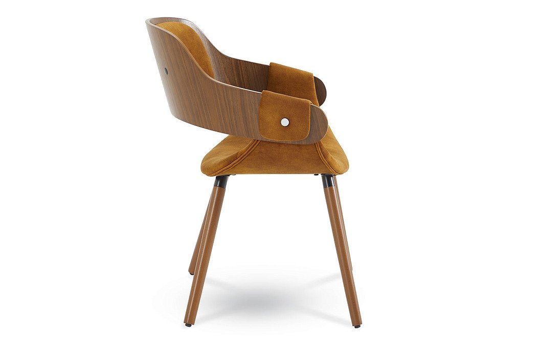 Стул Jody, охра/орех - фото 6