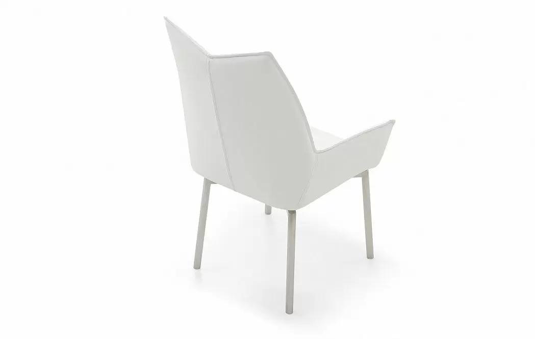 Стул Renzo, белый/стальной - фото 12