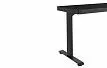 Стол New Jersey (120) черный, регулируемая высота, электропривод