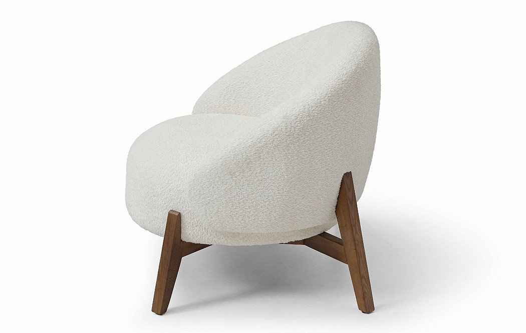 Кресло Orlando, белый/орех - фото 11