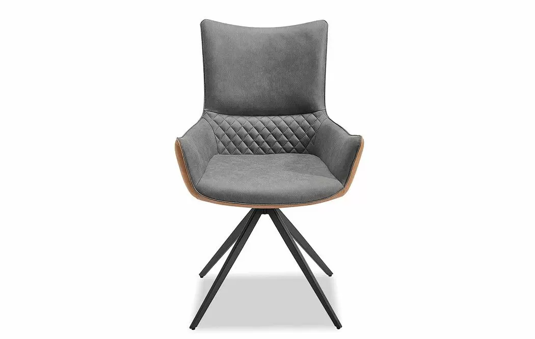 Кресло Jess, графит/коричневый цвет - фото 12