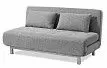 Диван-кровать Doris, серый цвет/хром