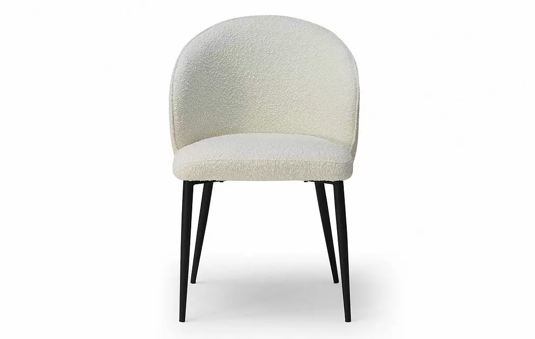 Стул Ornella, белый тедди/черный - фото 7