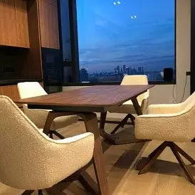 Стул Emma, бежевый/коричневый/бронза