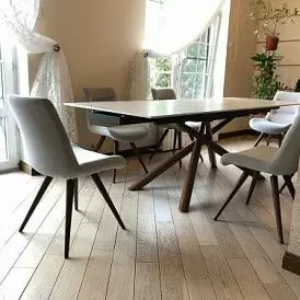 Стол Clark + 4 стула Max