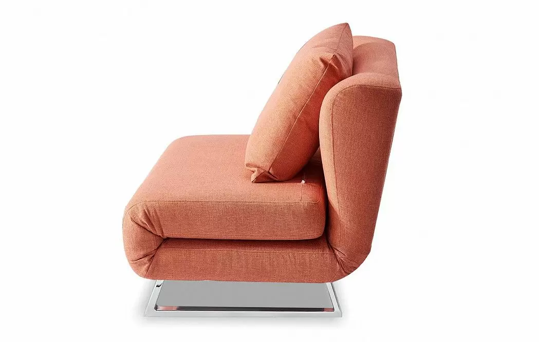 Комплект мягкой мебели Rosy, папайя/хром - фото 29