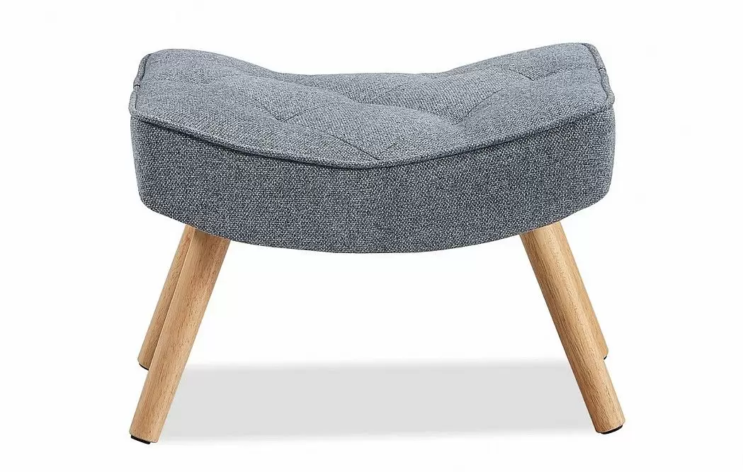 Оттоманка Hygge, серый/натуральный - фото 6