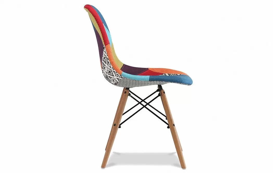 Стул Jolene (в стиле Eames), светлый пэчворк - фото 4