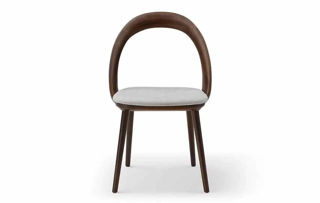 Стул April, серый/орех - фото 3