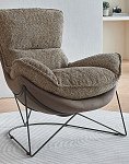 Кресло May, серо-коричневый