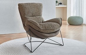 Кресло May, серо-коричневый Кресло May, серо-коричневый