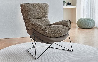 Кресло May, серо-коричневый