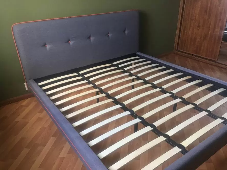 Кровать Madeira 140x200, серо-коричневый - фото 16