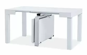 Стол раскладной Claus, белый