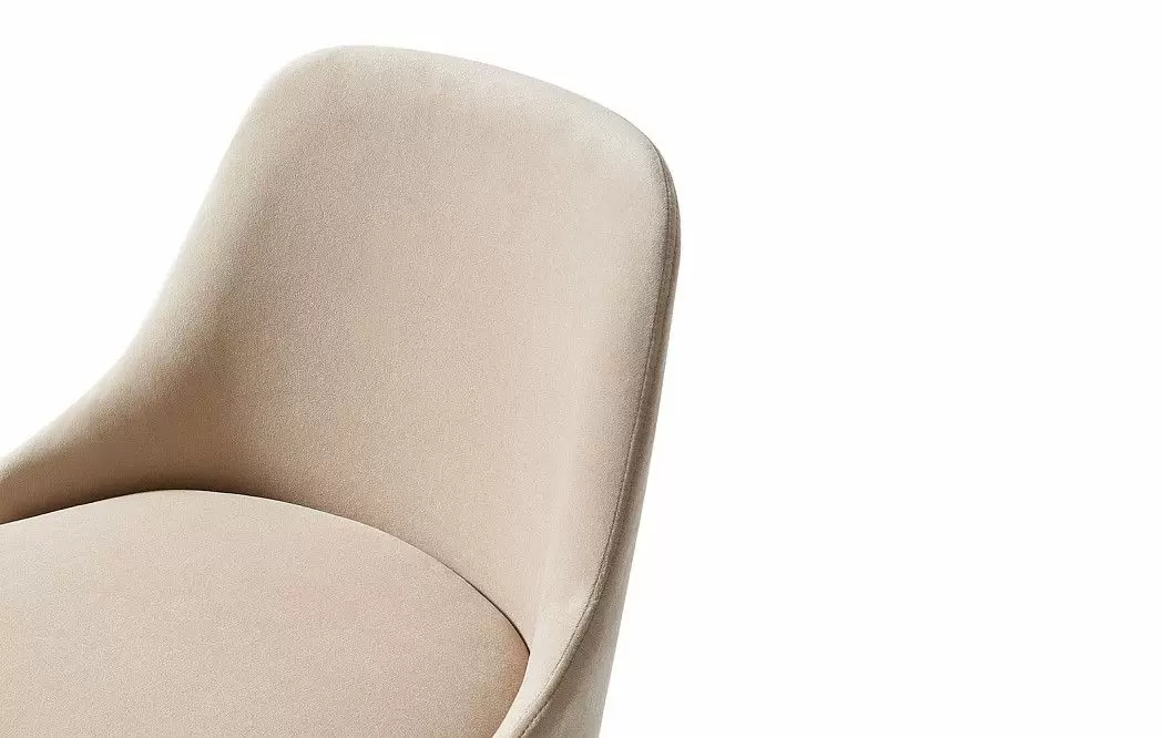 Стул барный Jemma, бежевый/беленое дерево - фото 5