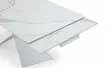 Стол раскладной Savoy 180-240, белая керамика
