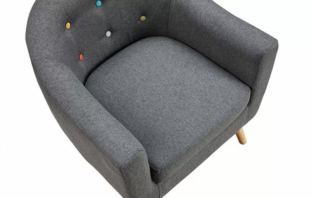 Комплект мягкой мебели Florence, темно-серый - фото 15
