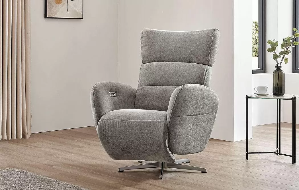 Кресло-реклайнер Star, серый
