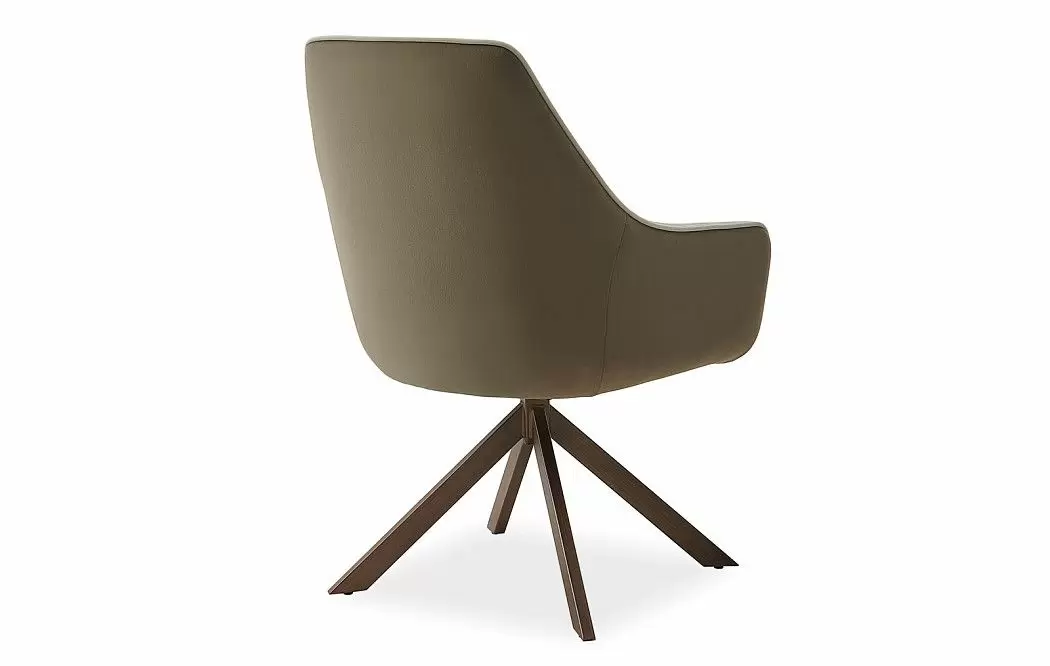 Стул Emma, бежевый/коричневый/бронза - фото 13