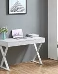Стол письменный Axiom White, белый