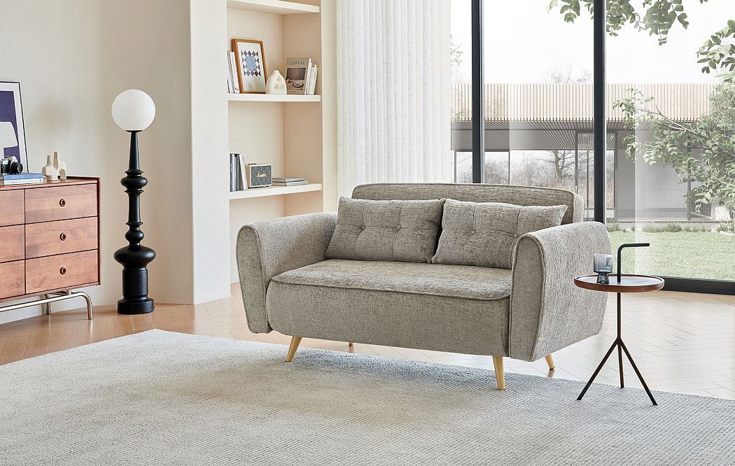 Диван-кровать Charm, серо-бежевый