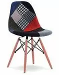 Стул Jolene (в стиле Eames), пэчворк