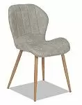 Стул Debby, светло-серый/дерево