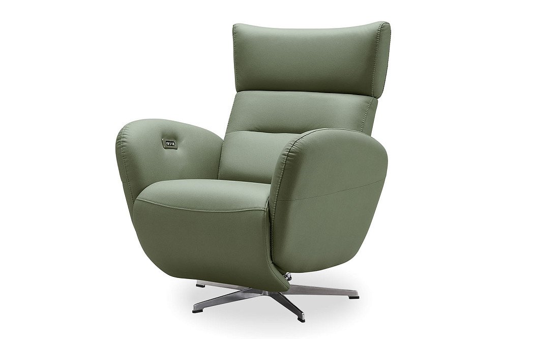 Кресло-реклайнер Star, зеленый - фото 6