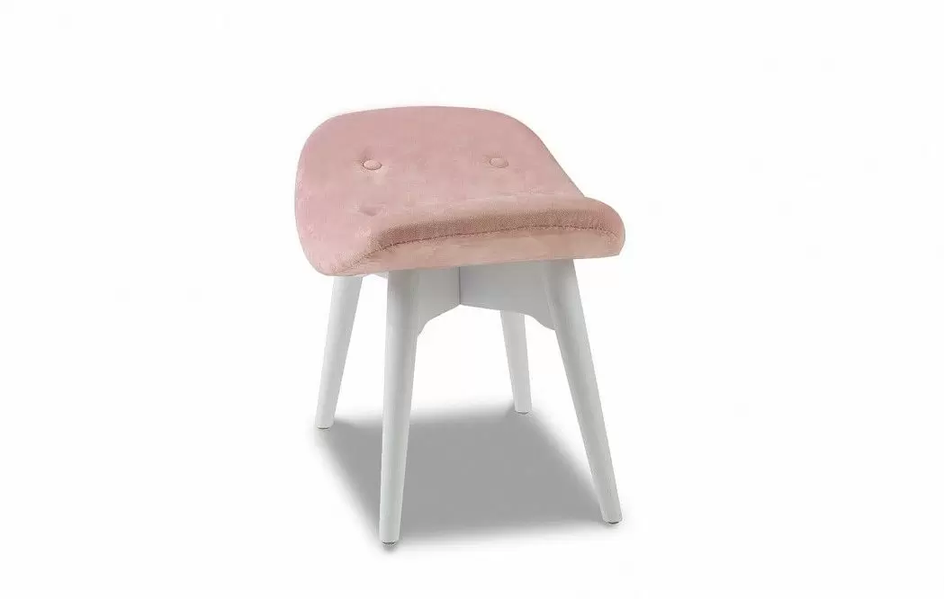 Оттоманка Contour, розовый/белый - фото 4