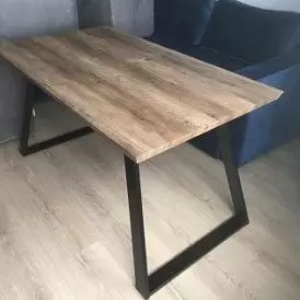 Стол раскладной Maryland 120-160, орех/черный