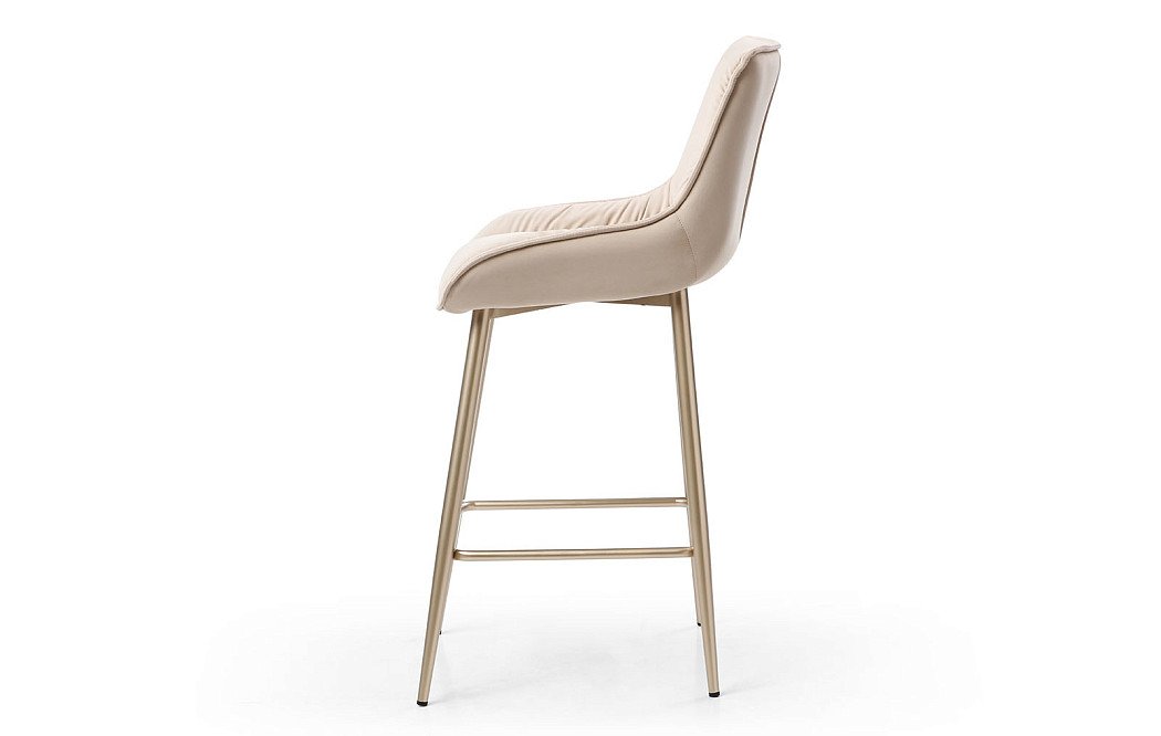 Стул барный Joely Bar (76), бежевый/шампань - фото 9