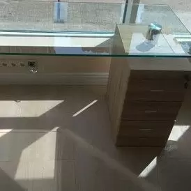 Стол письменный Waterfall, светлое дерево