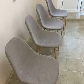 Стул Jackson, голубой/черный