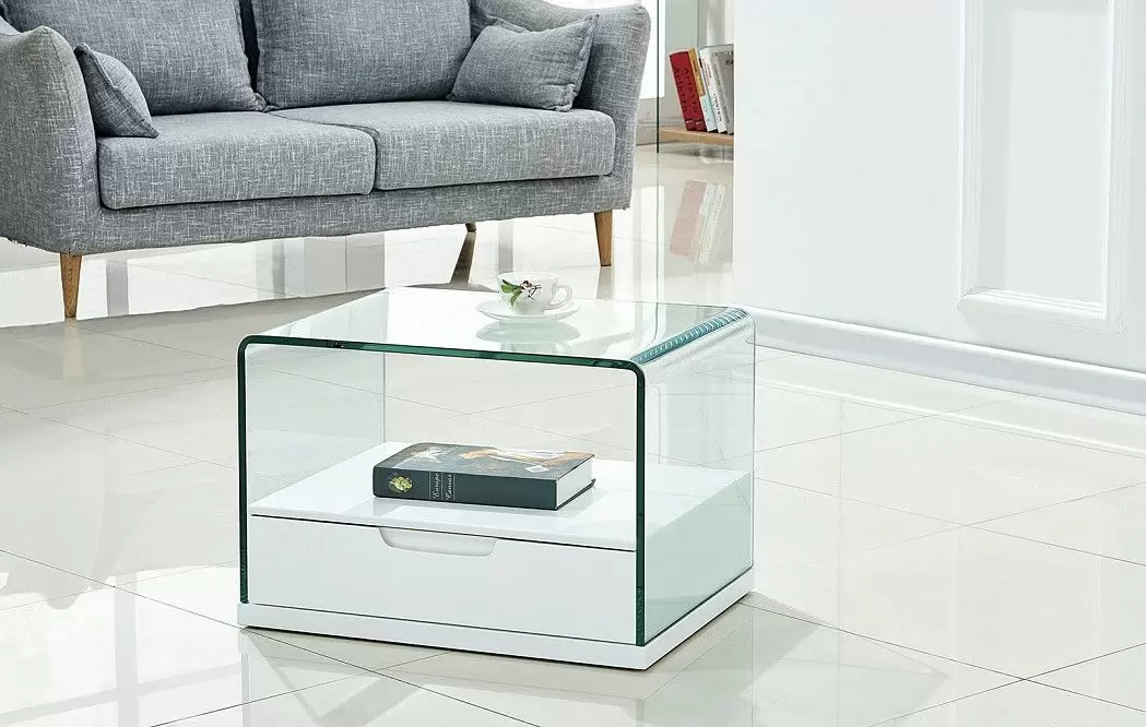 Столик приставной Stanley, белый - фото 2