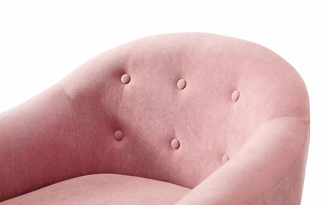 Комплект мягкой мебели Florence, коралловый/орех - фото 19