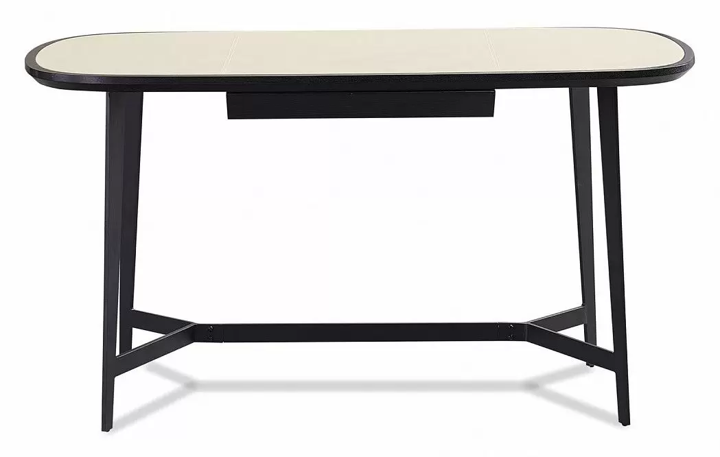 Стол письменный Bernard (140), кремовый/черный - фото 8