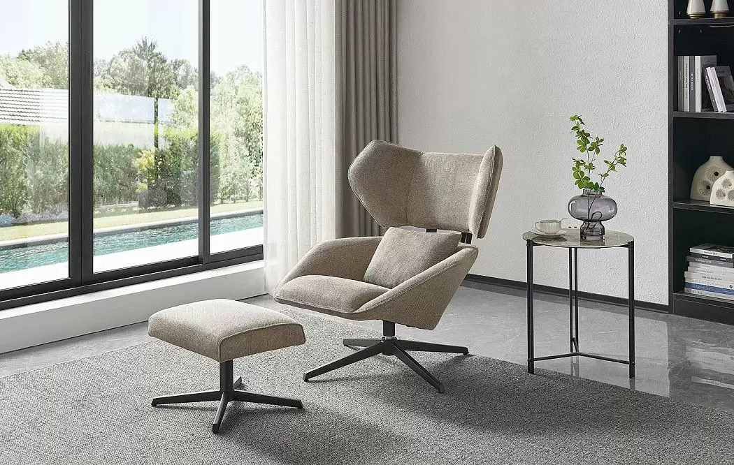 Оттоманка Boston, серо-коричневый - фото 2