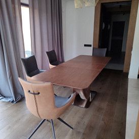 Стол раскладной Rimini 180-230, орех