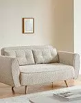 Диван-кровать Charm, кремовый тедди