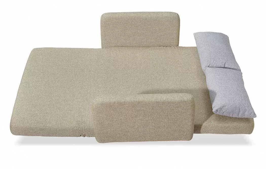 Диван-кровать Cardiff, бежевый/лаванда меланж - фото 9