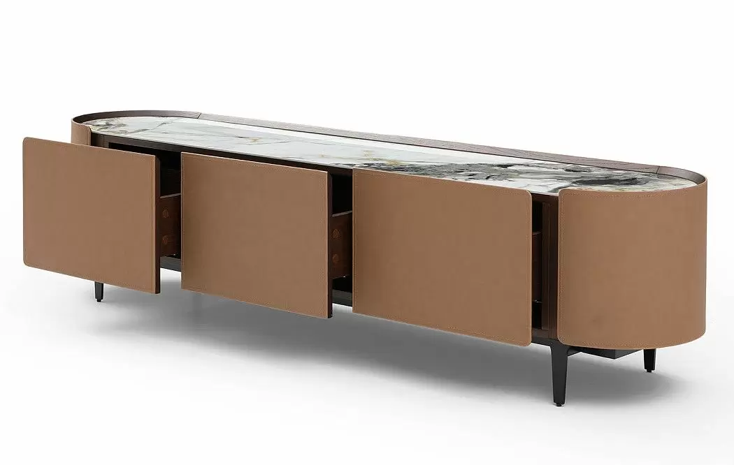 Стол Oasis + 4 серо-коричневых стула Agata - фото 23