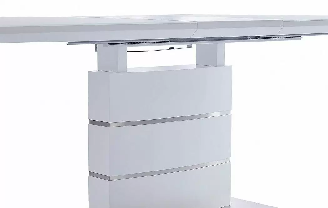 Стол раскладной Verona Glass (120), белый матовый - фото 16